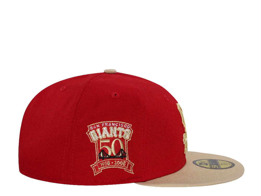 New Era San Francisco Giants 50th Anniversary Two Tone Edition  59Fifty Fitted Casquette