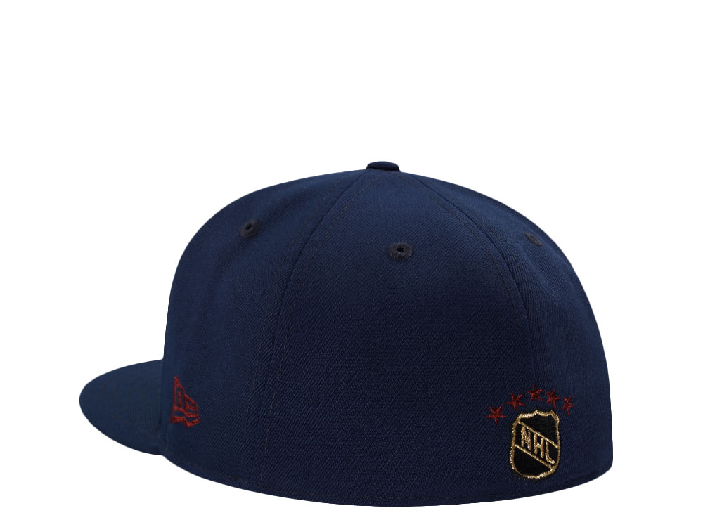 New Era Florida Panthers Eastern Conference Navy Prime Edition 59Fifty Fitted Casquette