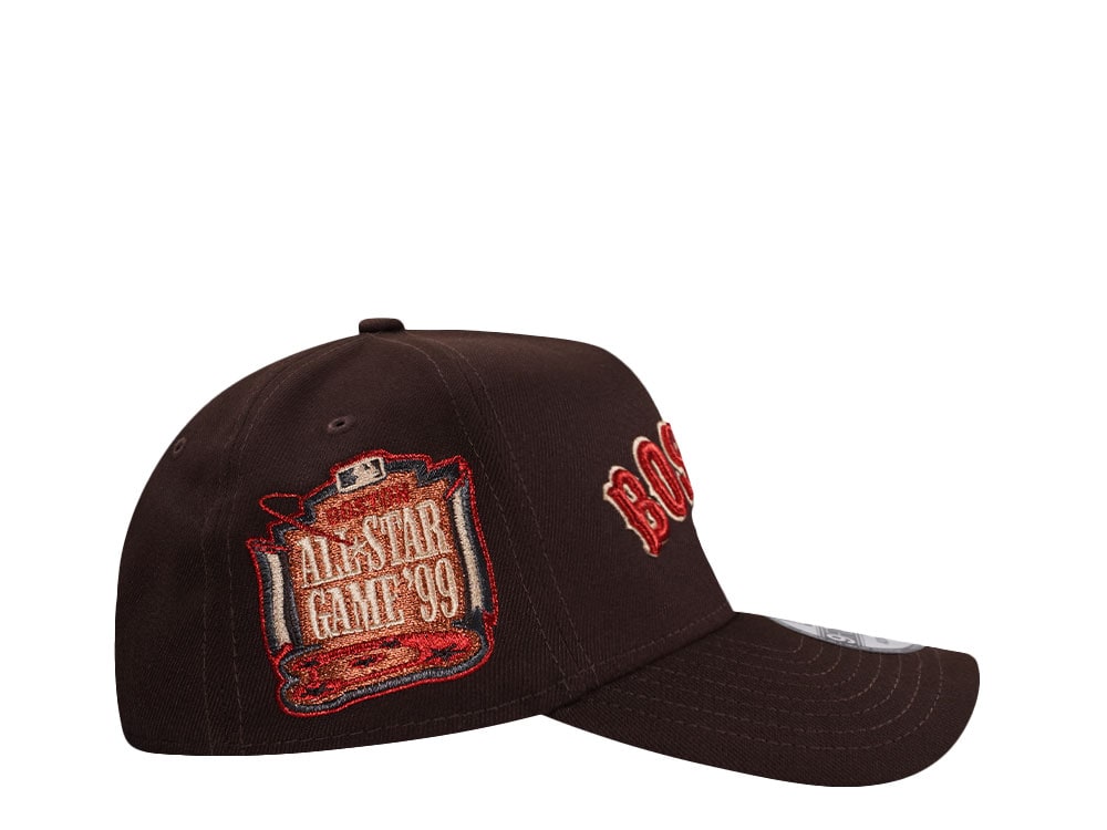 New Era Boston Red Sox All Star Game 1999 Burnt Metallic Edition 9Forty Snapback Casquette