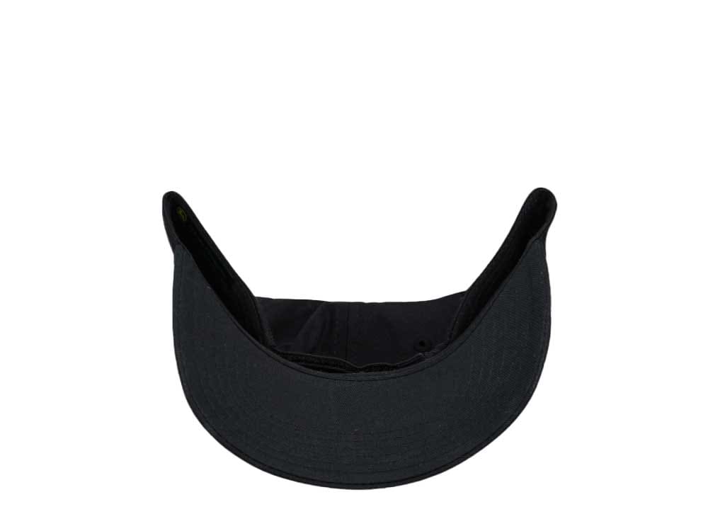John Deere Logo Classic Cap Black Strapback Casquette