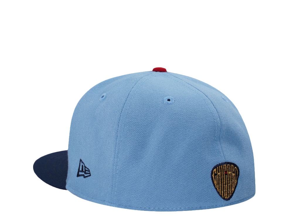 New Era Chicago Cubs All Star Game 1990 Sky Blue Two Tone Edition 59Fifty Fitted Casquette