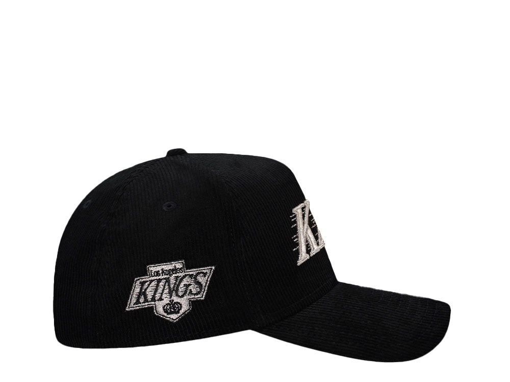 New Era Los Angeles Kings Corduroy Throwback Edition 9Forty A Frame Snapback Casquette