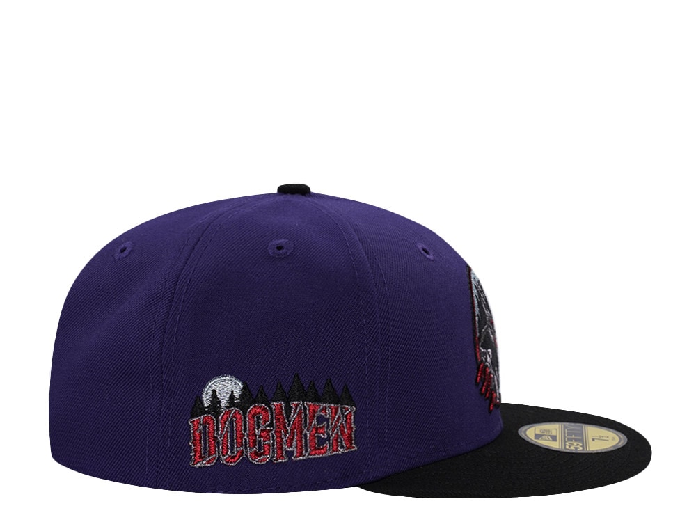 New Era Great Lakes Loons Dogmen Purple Two Tone Edition 59Fifty Fitted Casquette
