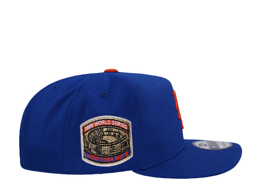 New Era New York Mets World Series 1969 Blue Prime Edition 9Fifty A Frame Snapback Casquette