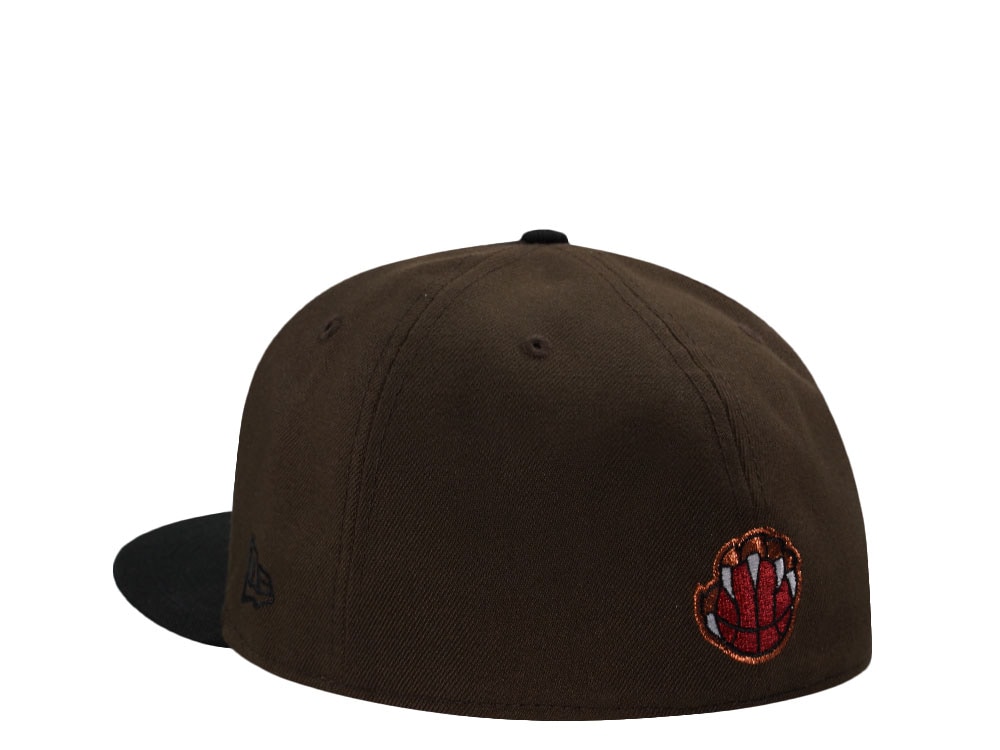 New Era Vancouver Grizzlies Alternate Logo Brown Tow Tone Edition 59Fifty Fitted Casquette