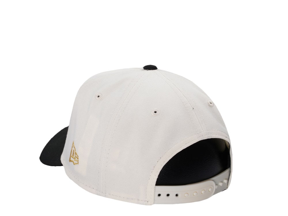 New Era Anaheim Angels 50th Anniversary Chrome Gold Two Tone Edition 9Forty A Frame Snapback Casquette