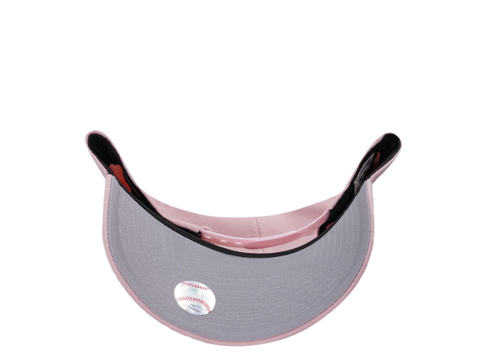 New Era New York Yankees Subway Series 2000 Pink Rouge Edition 9Forty A Frame Snapback Casquette