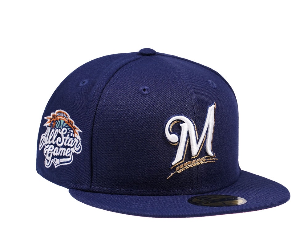 New Era Milwaukee Brewers All Star Game 2002 Pink Edition 59Fifty Fitted Casquette