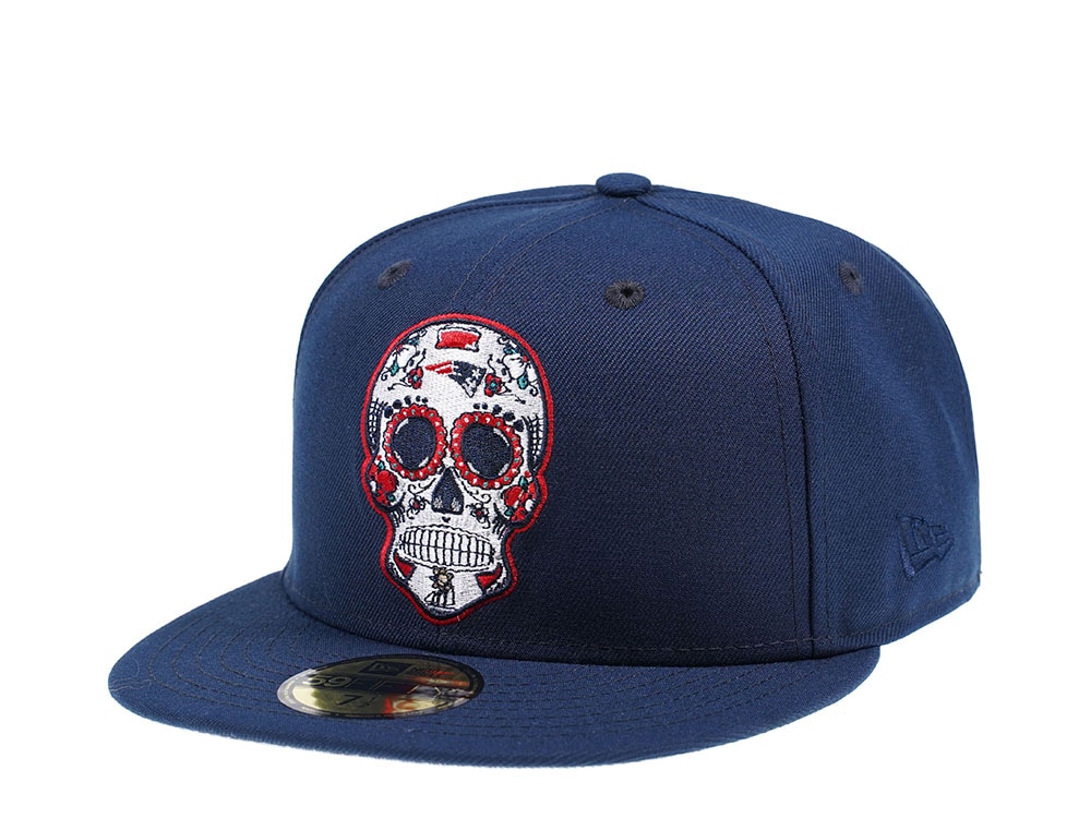 New Era New England Patriots Skull Edition 59Fifty Fitted Casquette