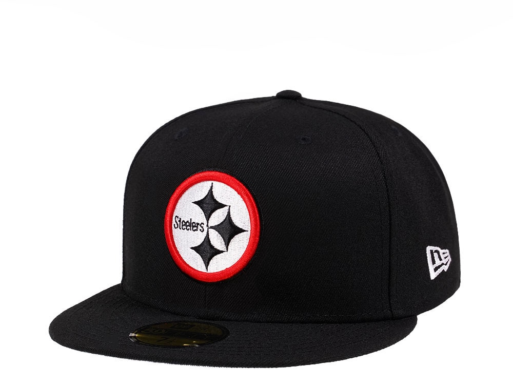 New Era Pittsburgh Steelers Black Crimson Collection 59Fifty Fitted Casquette