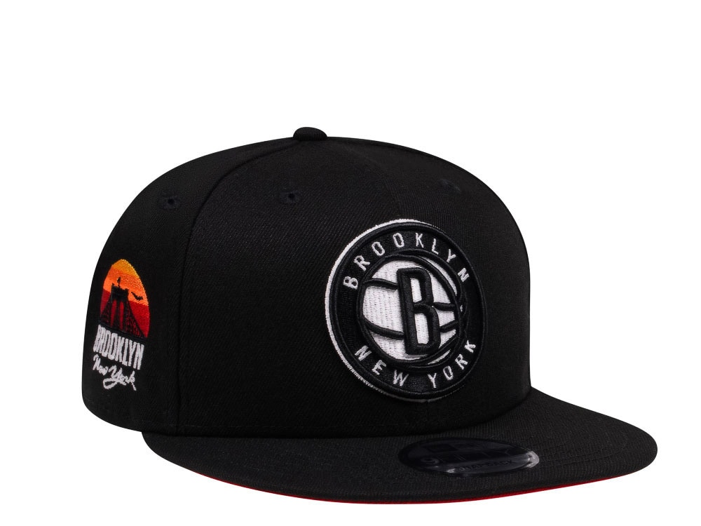 New Era Brooklyn Nets Home Badge Edition 9Fifty Snapback Casquette