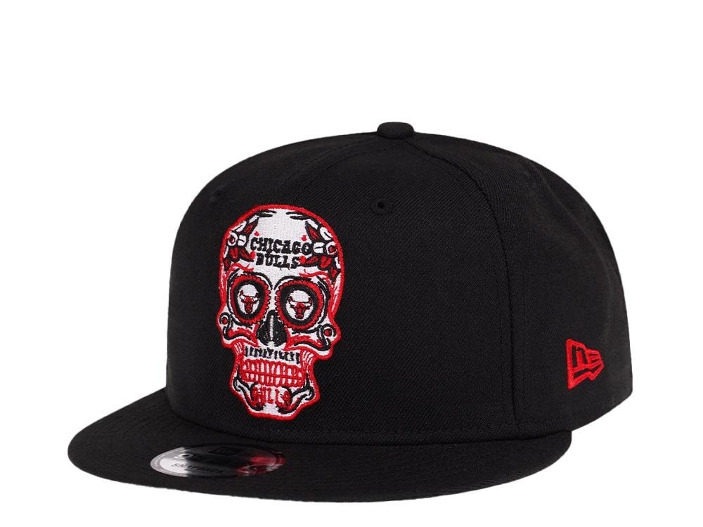New Era Chicago Bulls Skull Edition 9Fifty Snapback Casquette
