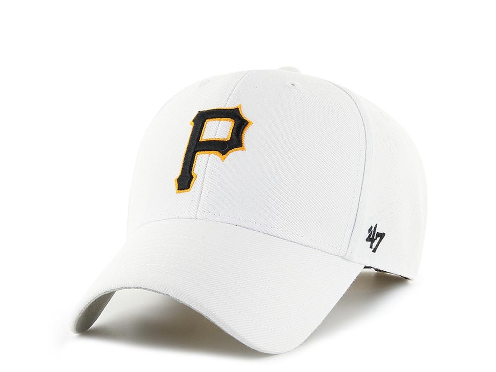 47Brand Pittsburgh Pirates Classic White Strapback Casquette