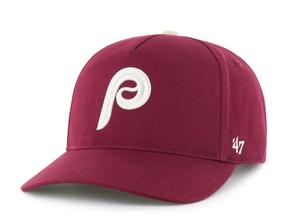 47 Brand Philadelphia Phillies Cooperstown Golden Age Cardinal Red Hitch Snapback Casquette