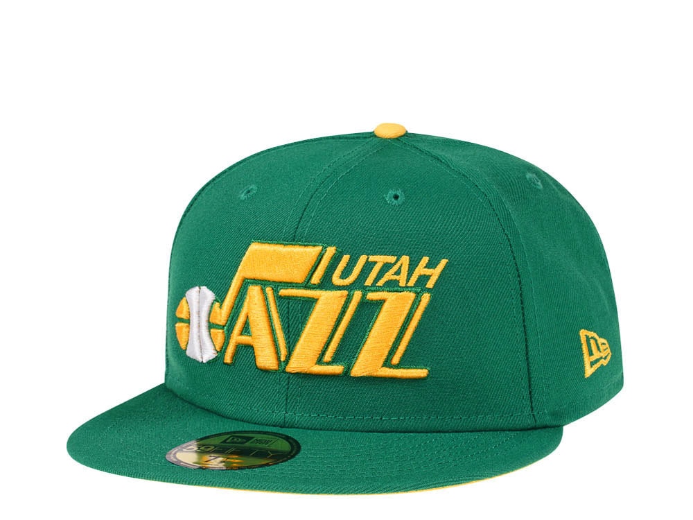 New Era Utah Jazz Kelly Green Prime Edition 59Fifty Fitted Casquette