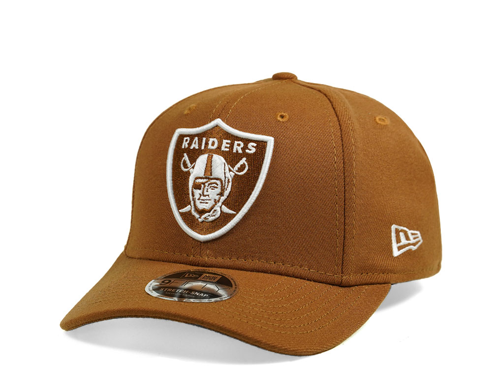 New Era Las Vegas Raiders Toasted Peanut Edition 9Fifty Stretch Snapback Casquette