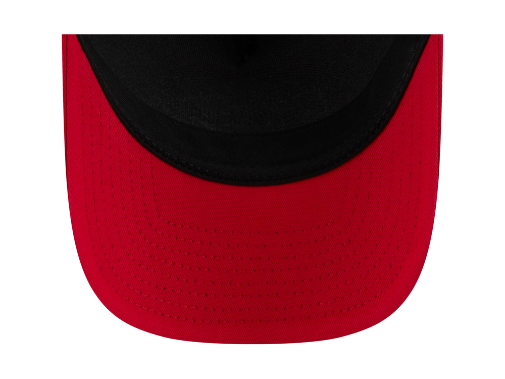 New Era Kansas City Chiefs Official Team Color Edition 9Forty M Crown A Frame Trucker Snapback Casquette
