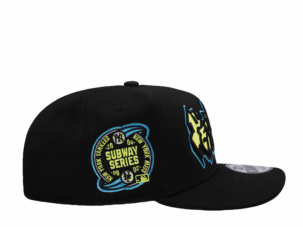 New Era New York Yankees World Series 2000 Black Prime Edition 9Fifty A Frame Snapback Casquette