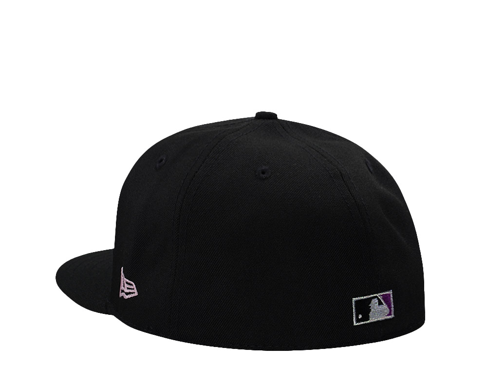 New Era New York Mets Shea Stadium Pink Black Prime Edition 59Fifty Fitted Casquette