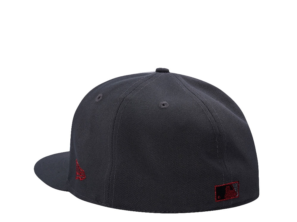 New Era Anaheim Angels 40th Anniversary Dark Gray Prime Edition 59Fifty Fitted Casquette