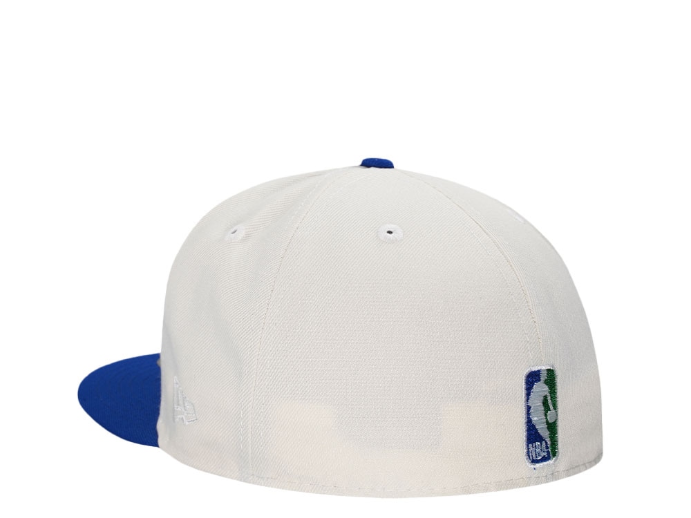 New Era Dallas Mavericks Chrome Metallic Green Two Tone Edition 59Fifty Fitted Casquette