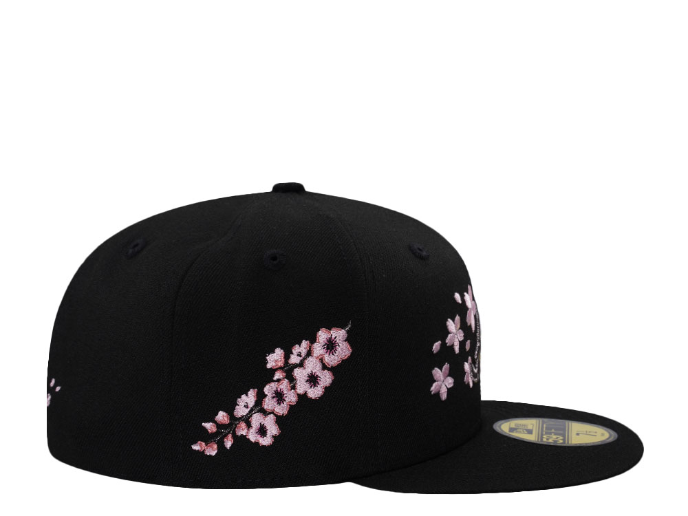 New Era Atlanta Braves Sakura Black Prime Edition 59Fifty Fitted Casquette