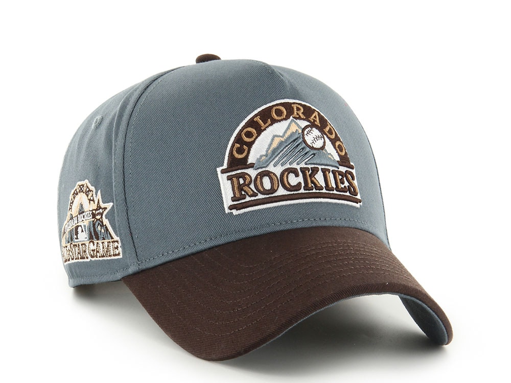 47 Brand Colorado Rockies All Star Game 1998 Basalt Two Tone Edition MVP Snapback Casquette