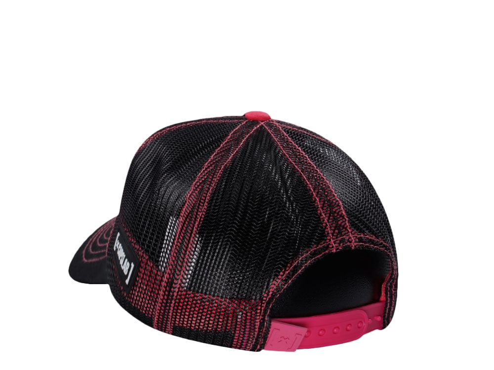 Capslab Disney Mickey and Friends Minnie Black Pink Edition Trucker Snapback Casquette