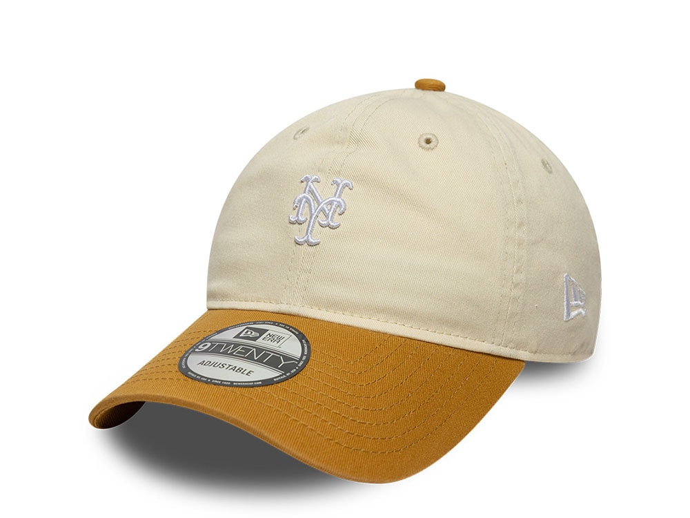 New Era New York Mets Washed Mini Logo Two Tone 9Twenty Strapback Casquette
