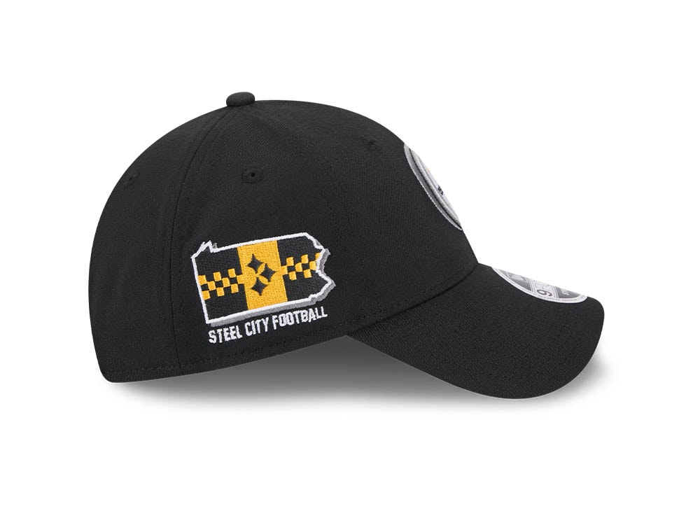 New Era Pittsburgh Steelers NFL24 Draft 9Forty Stretch Snapback Casquette
