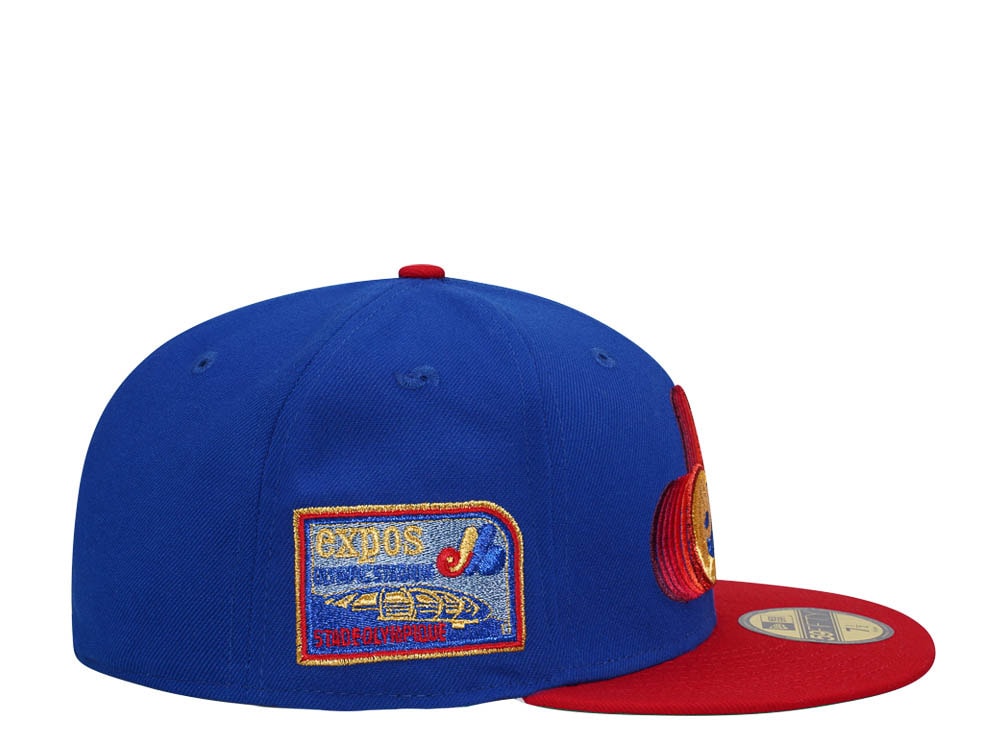 New Era Montreal Expos Olympic Stadium Faded Gold Two Tone Edition 59Fifty Fitted Casquette