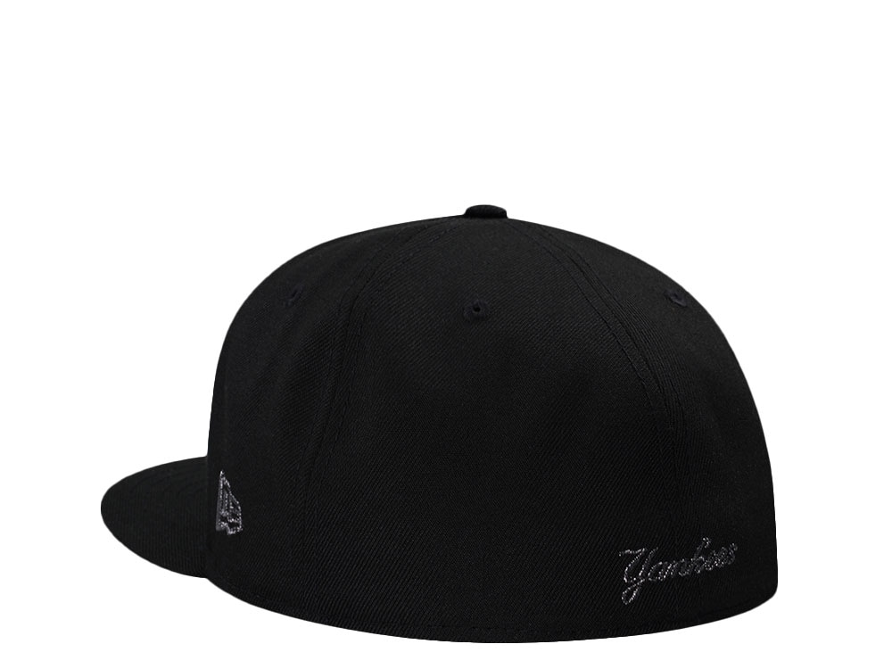 New Era New York Yankees World Series 1999 Black Pewter Prime Edition 59Fifty Fitted Casquette