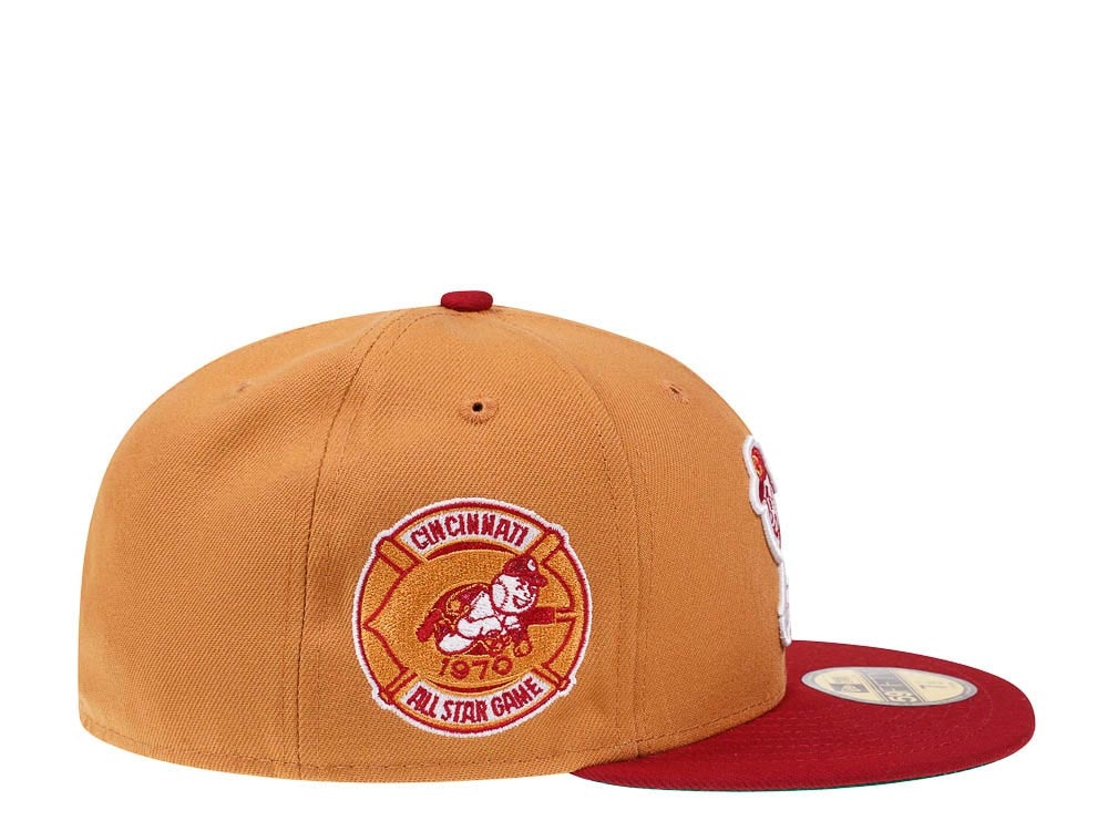 New Era Cincinnati Reds All Star Game 1970 Golden Era Edition 59Fifty Fitted Casquette