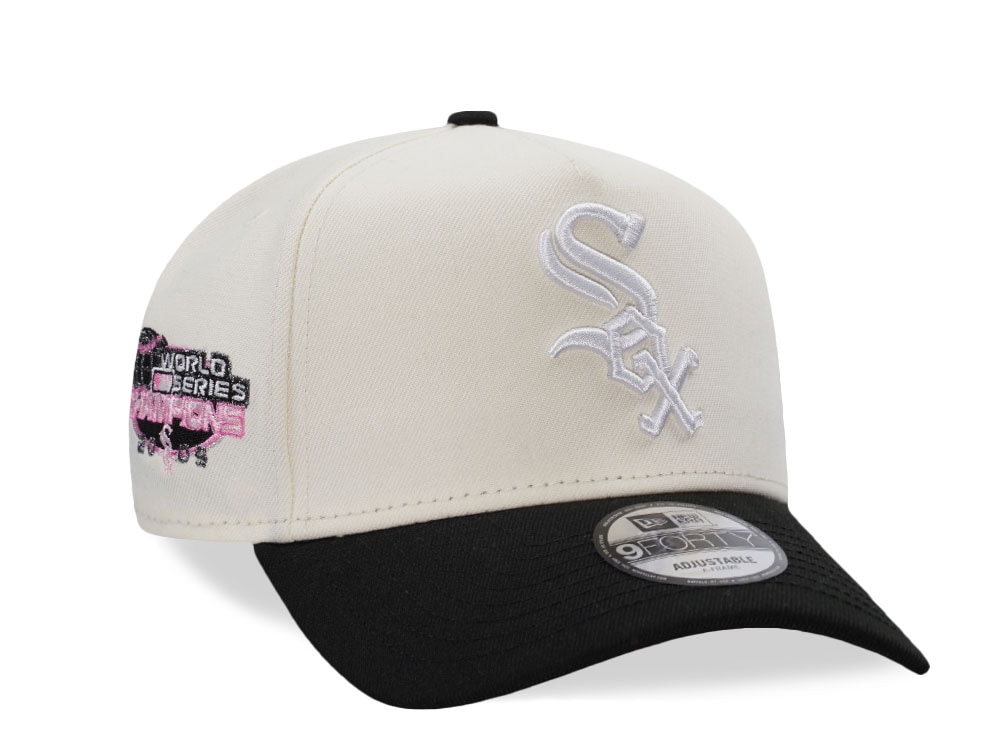 New Era Chicago White Sox World Series Champions 2005 Chrome Two Tone Edition 9Forty A Frame Snapback Casquette