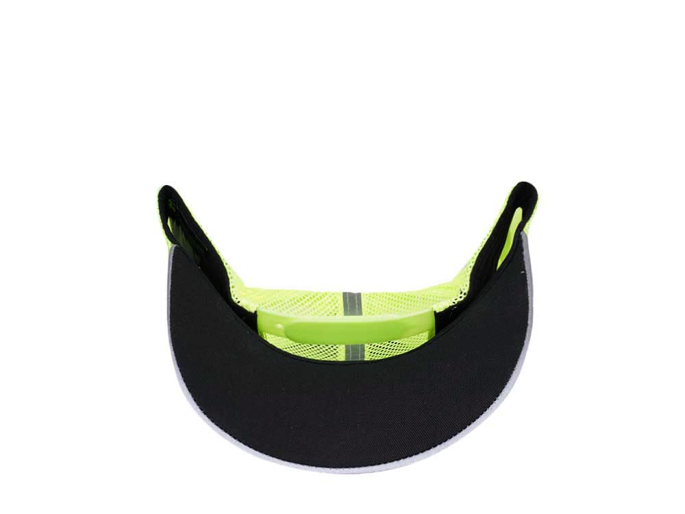 John Deere Construction Logo Yellow Trucker Snapback Casquette