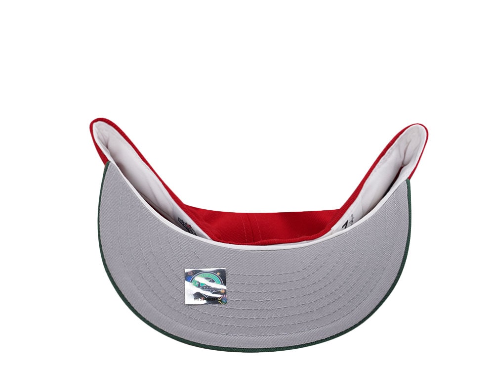 New Era Augusta Greenjackets Scarlet Edition 59Fifty Fitted Casquette