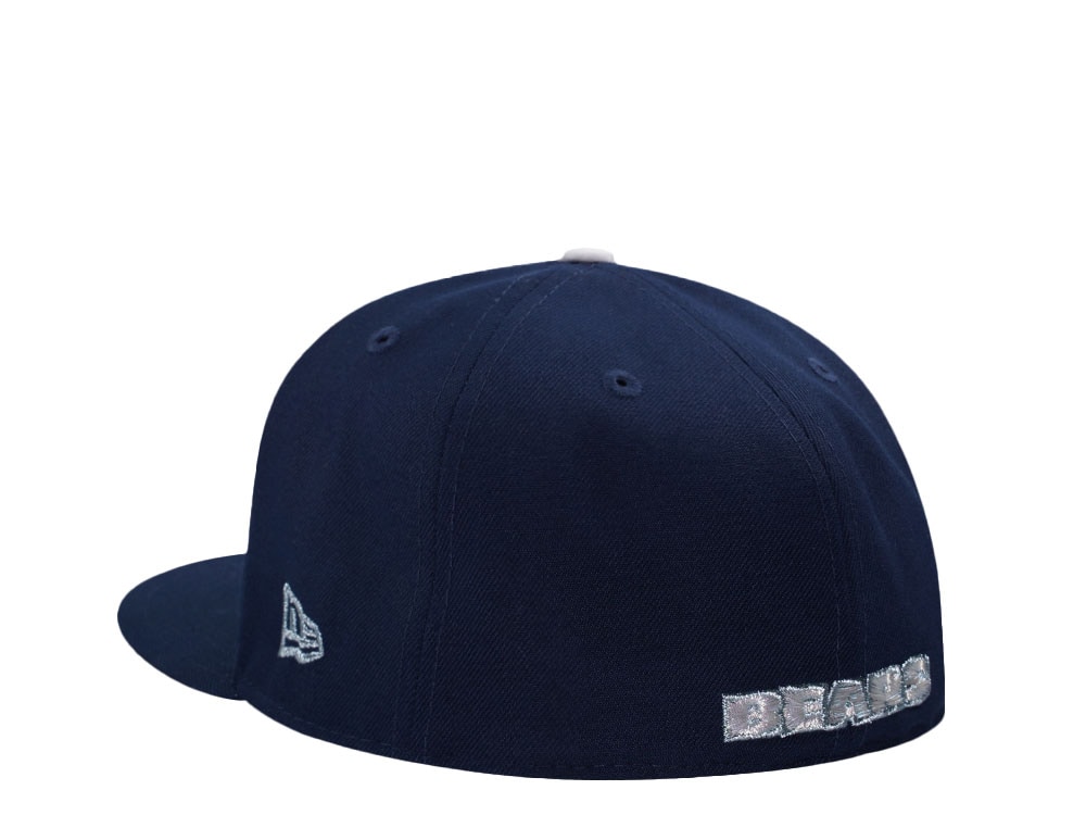 New Era Chicago Bears Staley Ocean Blue Prime Edition 59Fifty Fitted Casquette