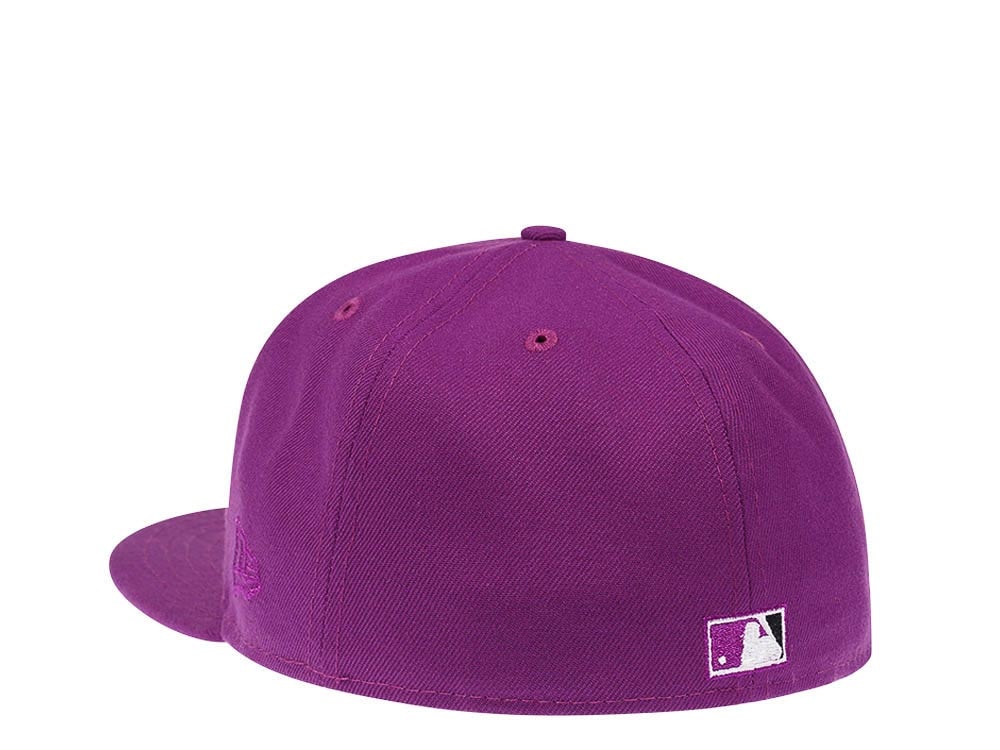New Era Tampa Bay Rays Inaugural Season 1998 Pink Grapes Edition 59Fifty Fitted Casquette