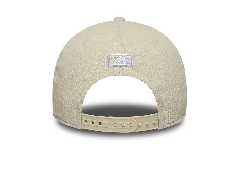 New Era Los Angeles Dodgers White Cord 9Forty M Crown Snapback Casquette