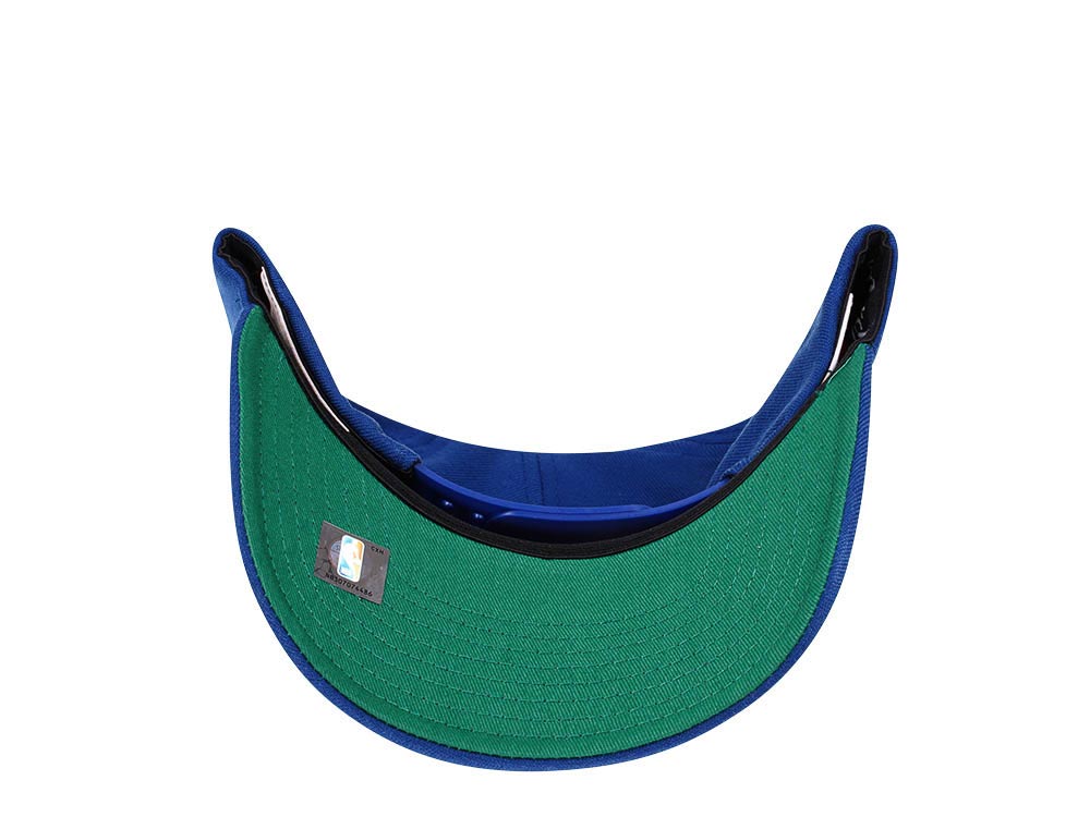 Mitchell & Ness Philadelphia 76ers Team Ground Red Line Solid Flex Blue Snapback Casquette