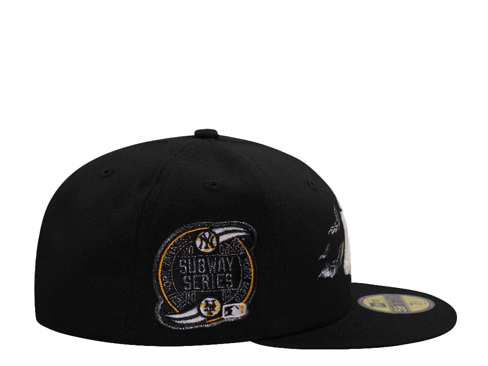 New Era New York Yankees Subway Series Bats Black Prime Edition 59Fifty Fitted Casquette