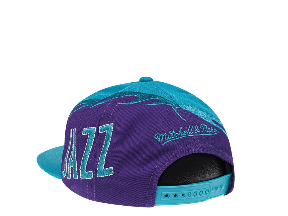 Mitchell & Ness Utah Jazz NBA Spiral Deadstock Hardwood Classic Snapback Casquette