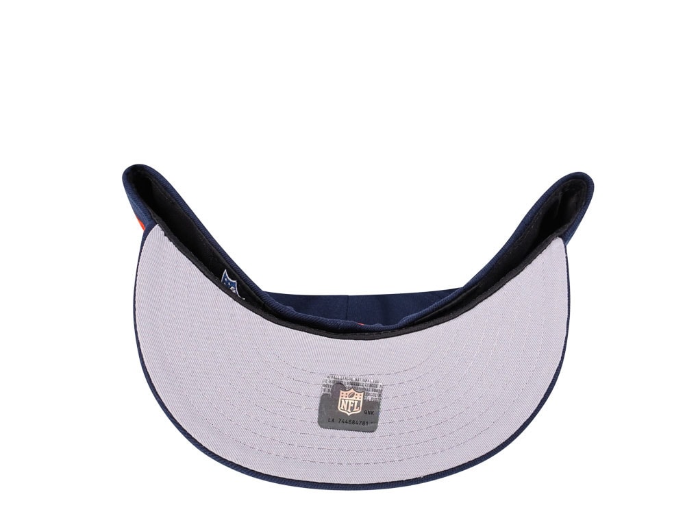 New Era Denver Broncos Blue and Orange Edition 59Fifty Fitted Casquette