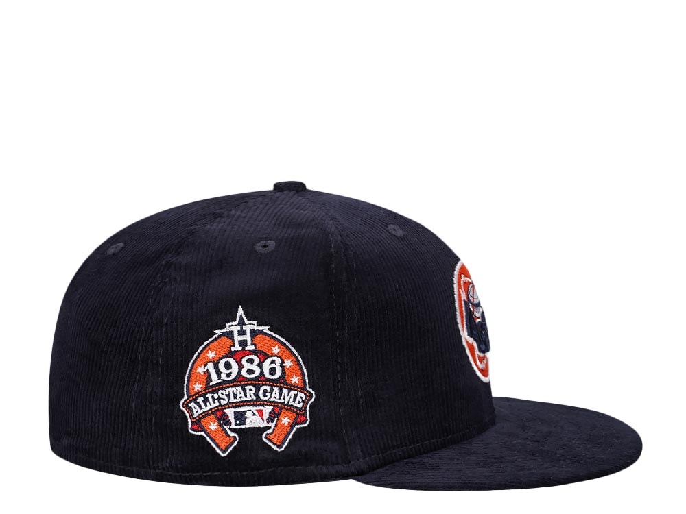 New Era Houston Astros All Star Game 1986 Vintage Corduroy Prime Edition 59Fifty Fitted Casquette