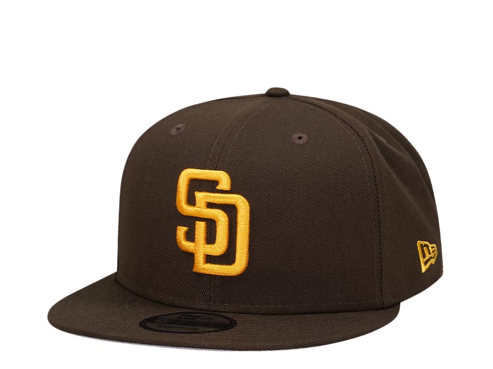 New Era San Diego Padres Walnut Classic Edition 9Fifty Snapback Casquette