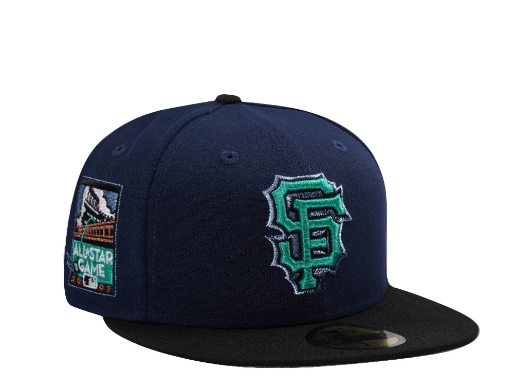 New Era San Francisco Giants All Star Game 2007 Ocean Blue Two Tone Edition 59Fifty Fitted Casquette