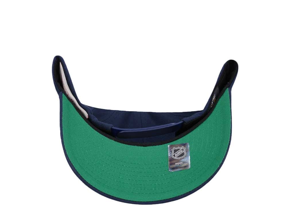 Mitchell & Ness Hartford Whalers Team Ground 2.0 Pro Navy Snapback Casquette