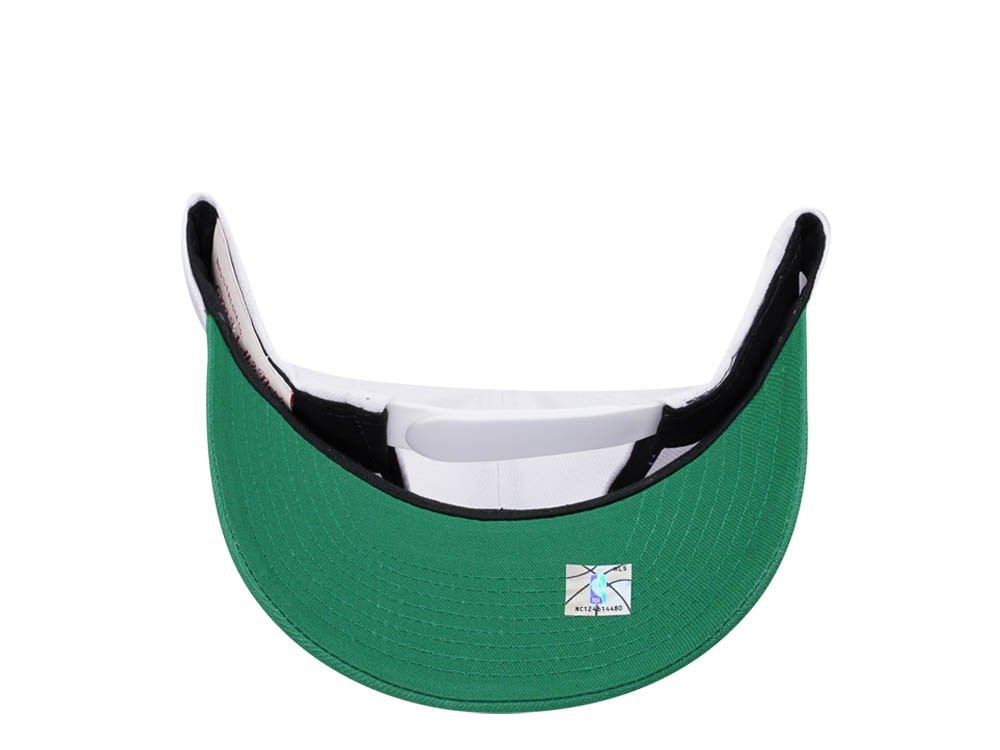 Mitchell & Ness Boston Celtics Team Two Tone 2.0 Pro White Snapback Casquette