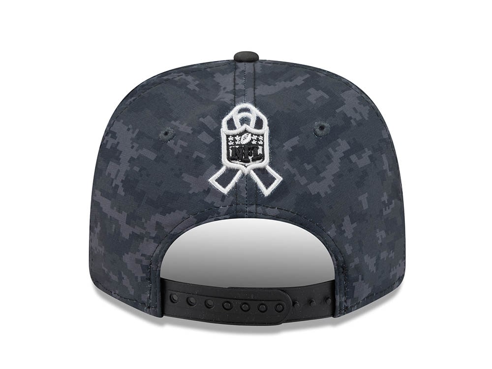 New Era New York Jets NFL Salute to Service 2026 Digi Camo Black 9Seventy Stretch Snapback Casquette