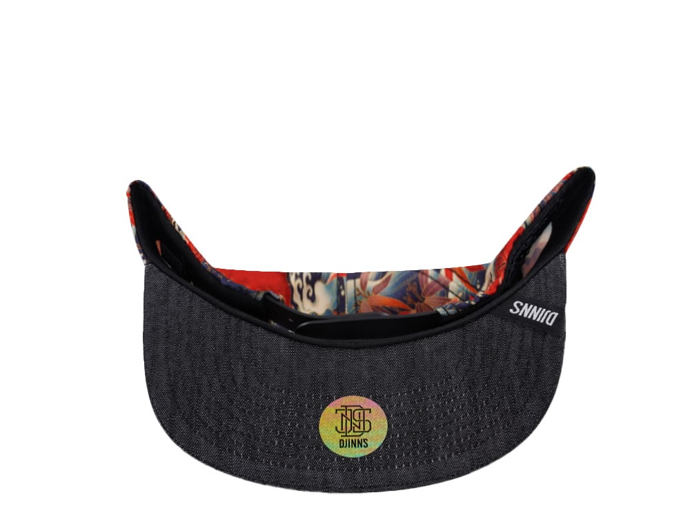 Djinns Koi Linen 6 Panel Snapback Casquette